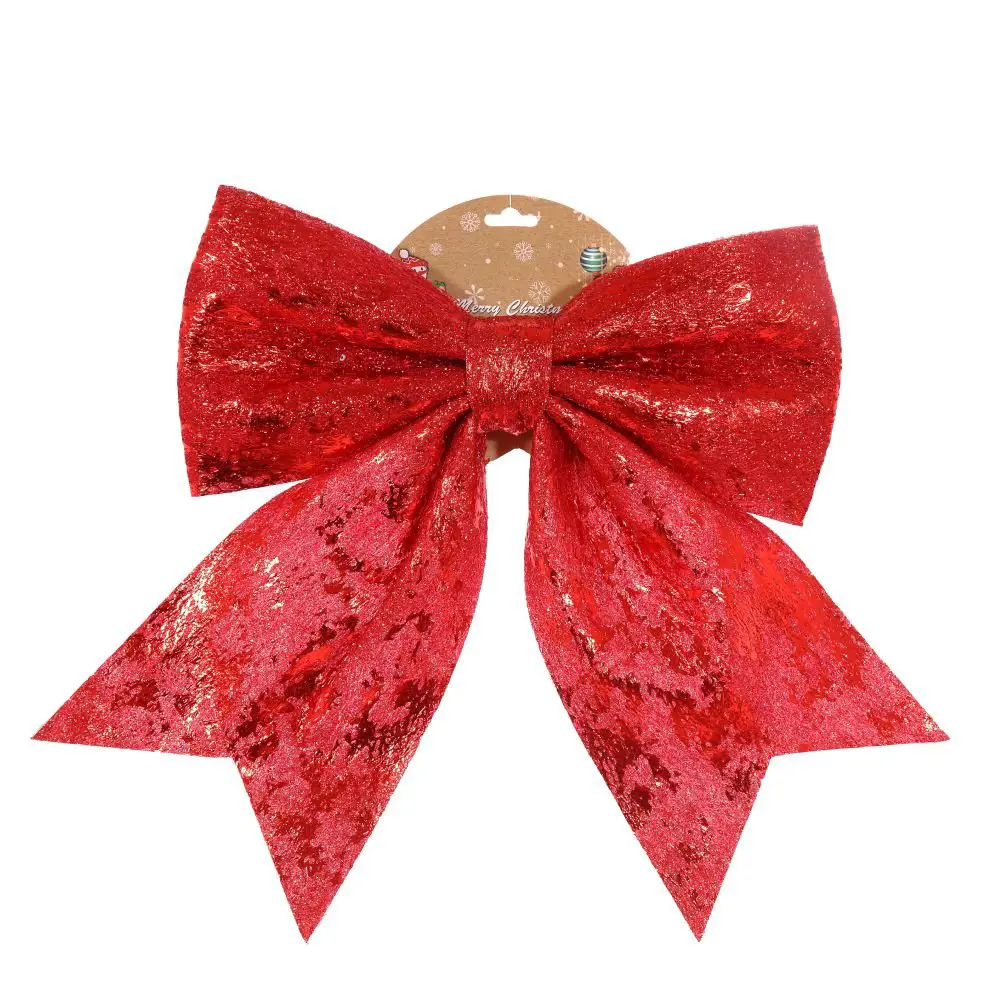 Изображение товара Елочная игрушка Бант 754235 33 см х 1 см красный