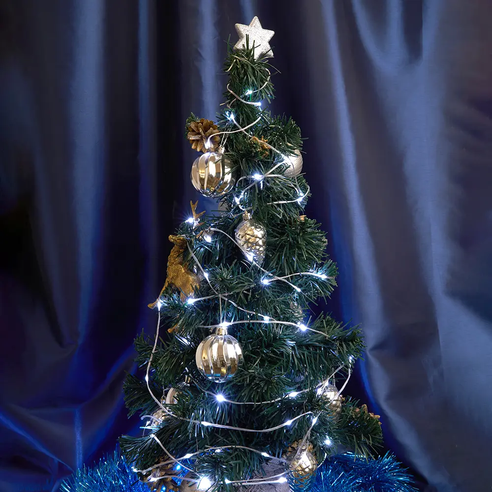 Изображение товара Электрогирлянда комнатная Feron 48620 роса 10x10 м 100 ламп прозрачный 8 режимов работы