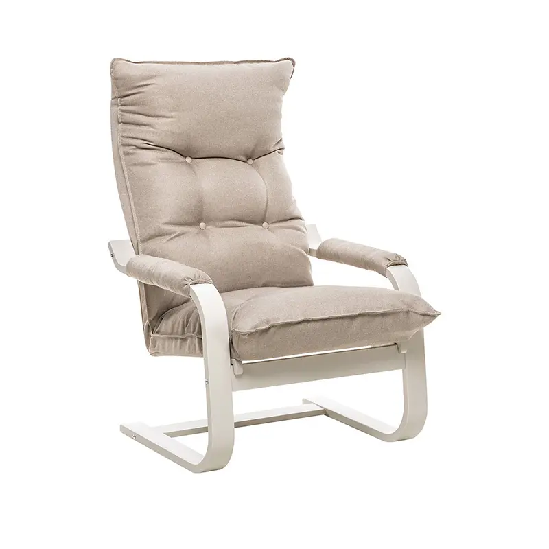 Изображение товара Кресло Leset Оливер 68.5x110x80 см рогожка цвет бежевый