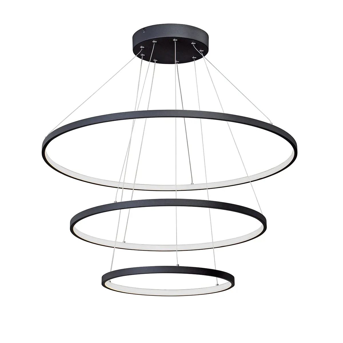 Изображение товара Светильник подвесной светодиодный Vitaluce V4600-1_3S 18 м² цвет черный