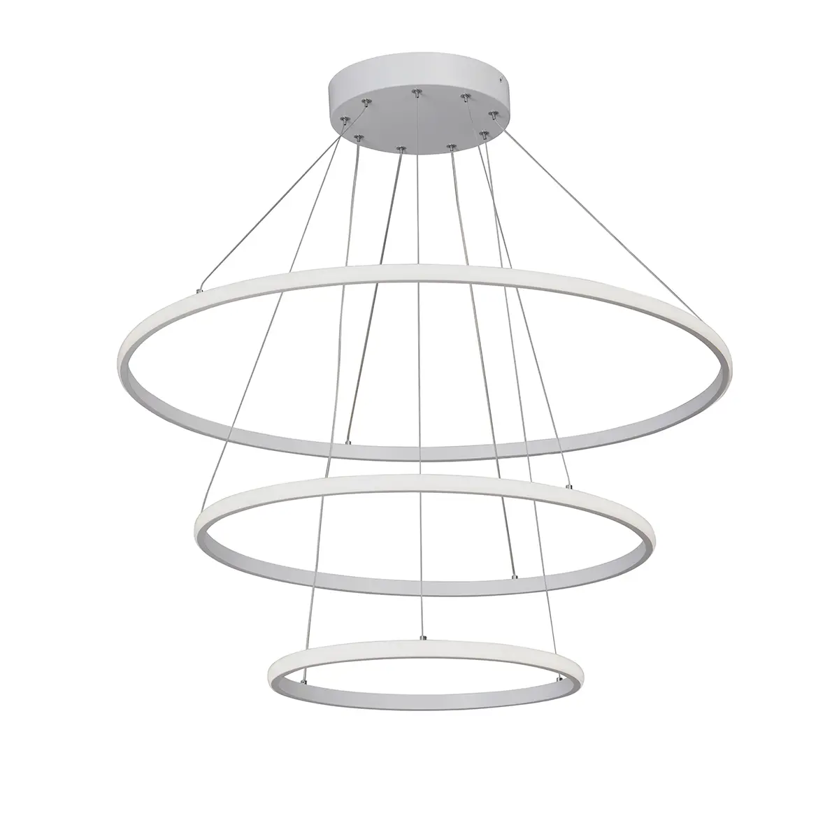 Изображение товара Светильник подвесной светодиодный VITALUCE V04614-03/3S 18 м² нейтральный белый свет цвет белый