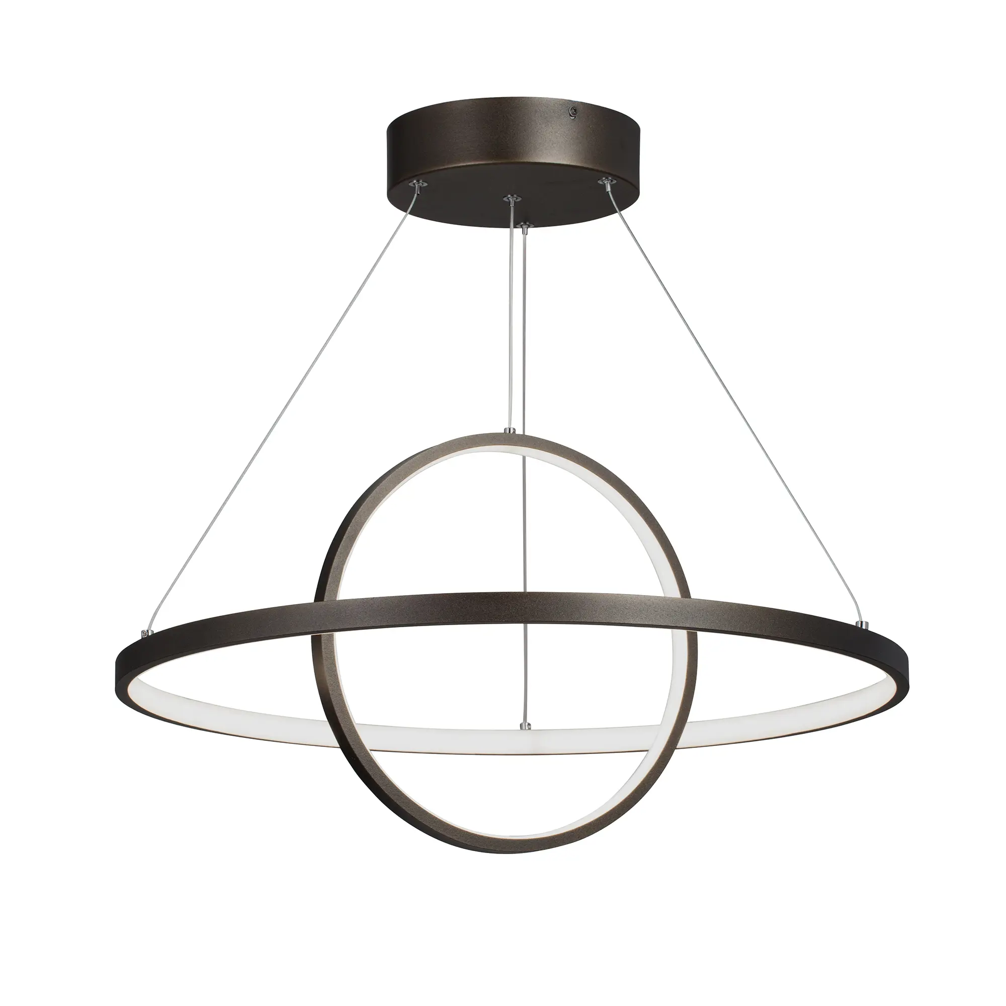 Изображение товара Светильник подвесной светодиодный VITALUCE V4676-2/2S 13 м² нейтральный белый свет цвет бронза