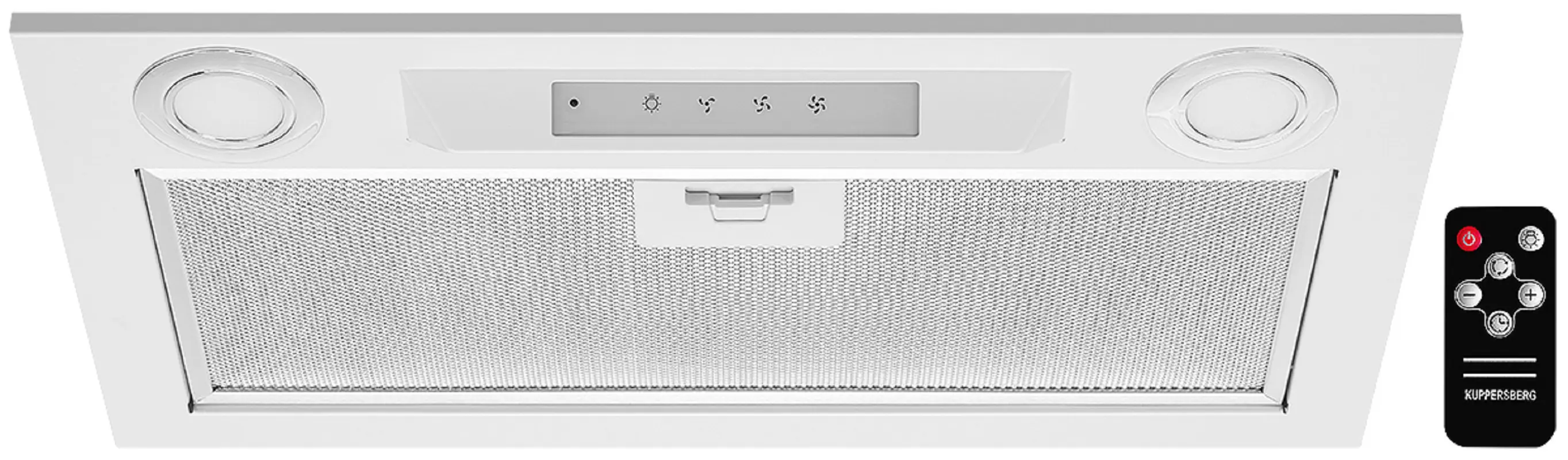 Изображение товара Встраиваемая вытяжка Kuppersberg Inlinea 52 White 52 см цвет белый