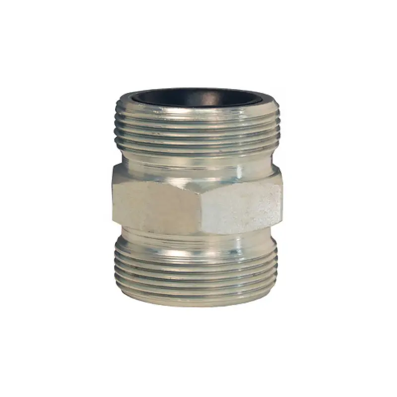 Изображение товара Ниппель Titan Lock 1x1 дюйм для паровых и водопроводных систем оцинкованная сталь