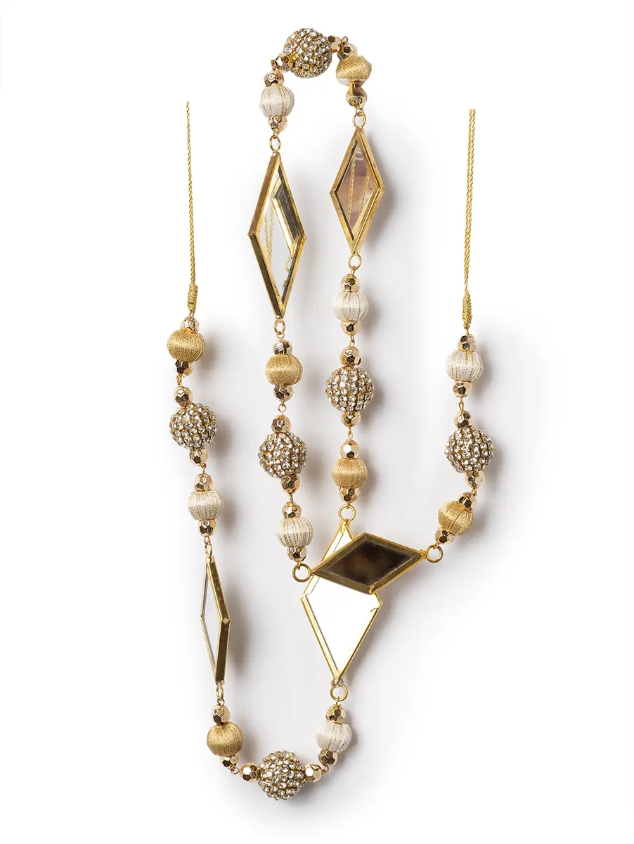 Изображение товара Бусы Ткань Karlsbach 15007 123 см разноцветный