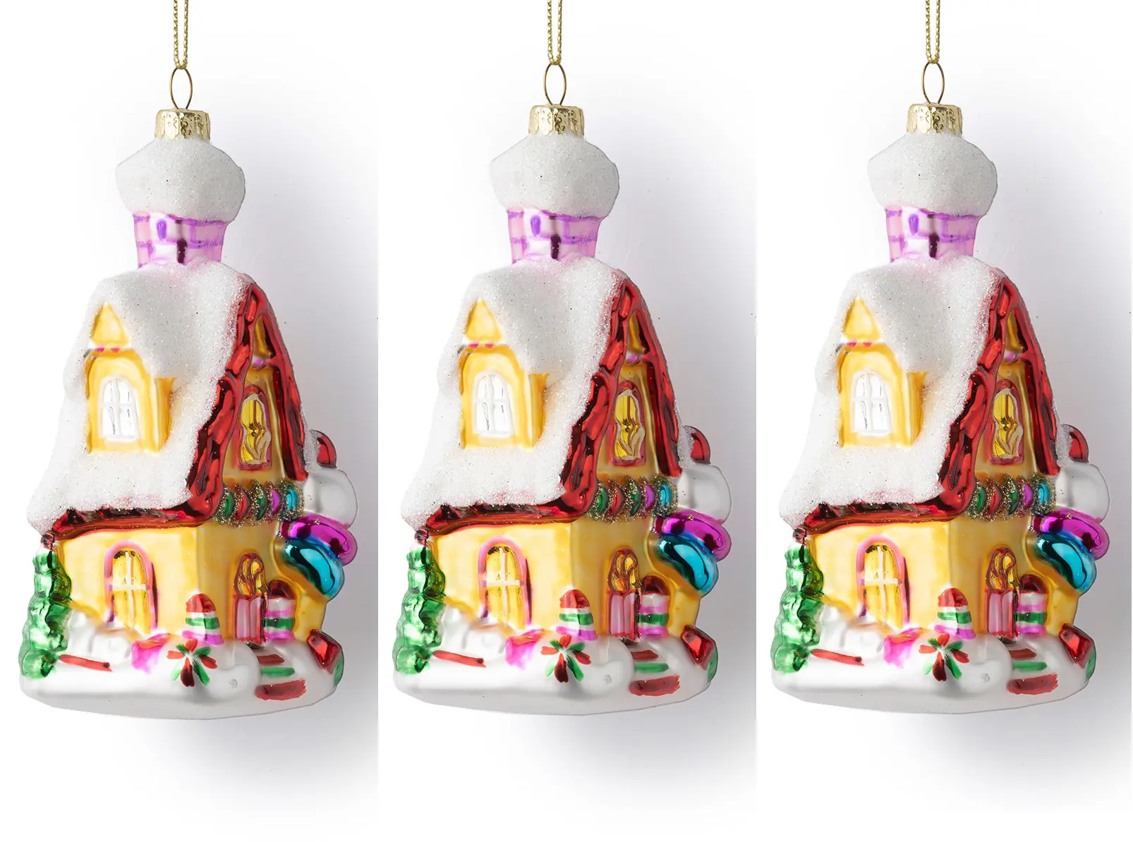 Изображение товара Набор Karlsbach 15426 из 3-х Пряничных домиков Karlsbach