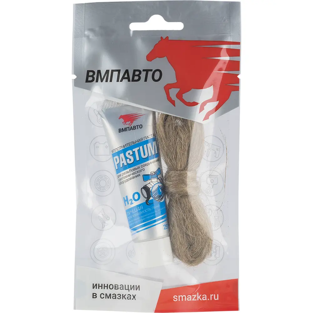 Изображение товара Паста уплотнительная Pastum для воды 25 г со льном 7 г