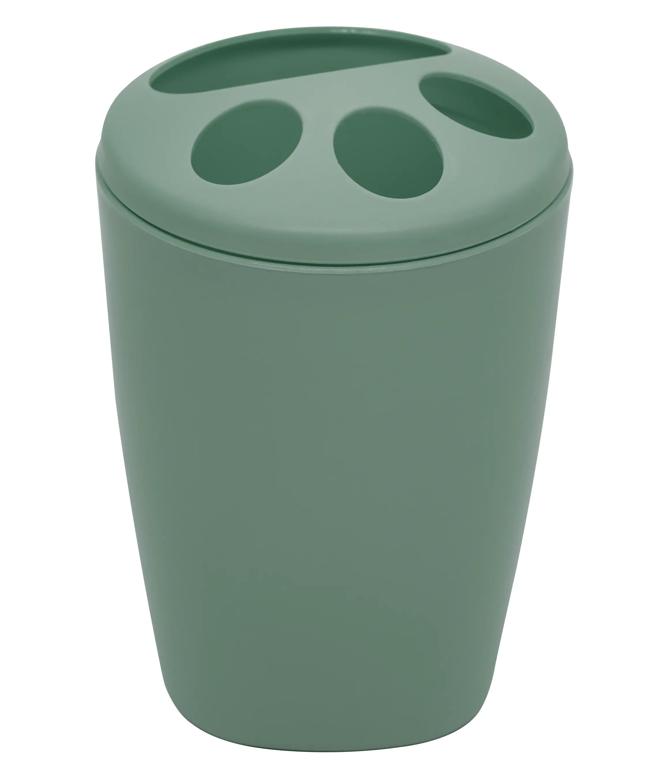 Изображение товара Подставка для зубных щеток Berossi Aqua LM пластиковая зеленая миля