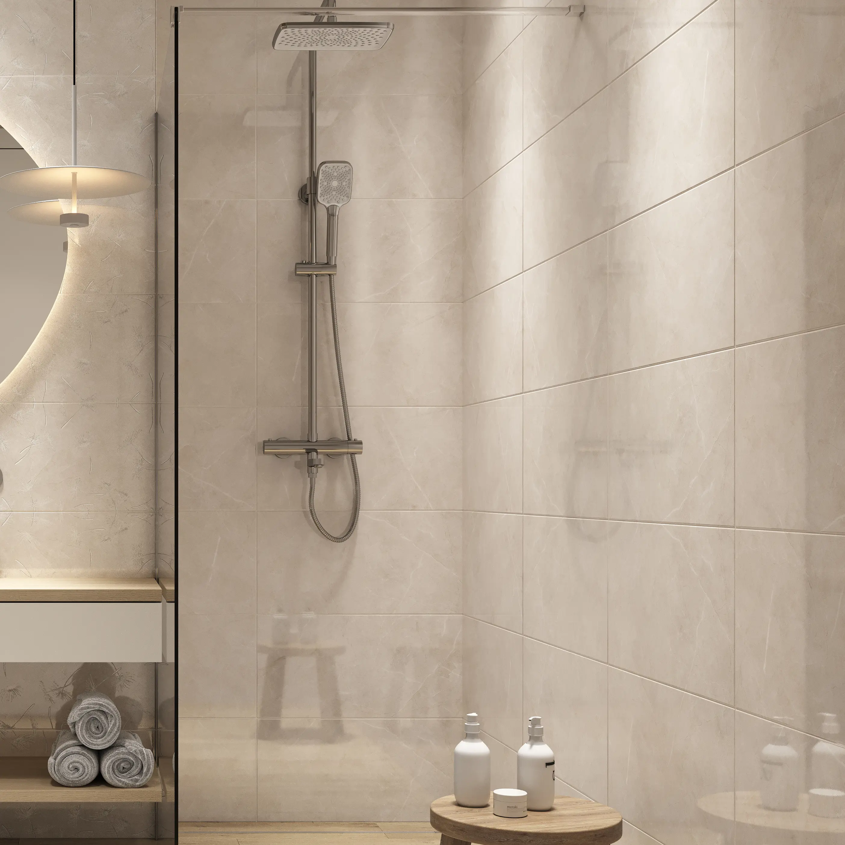 Изображение товара Плитка настенная Cersanit Milana 29.8x59.8 см 1.247 м² глянцевая цвет бежевый