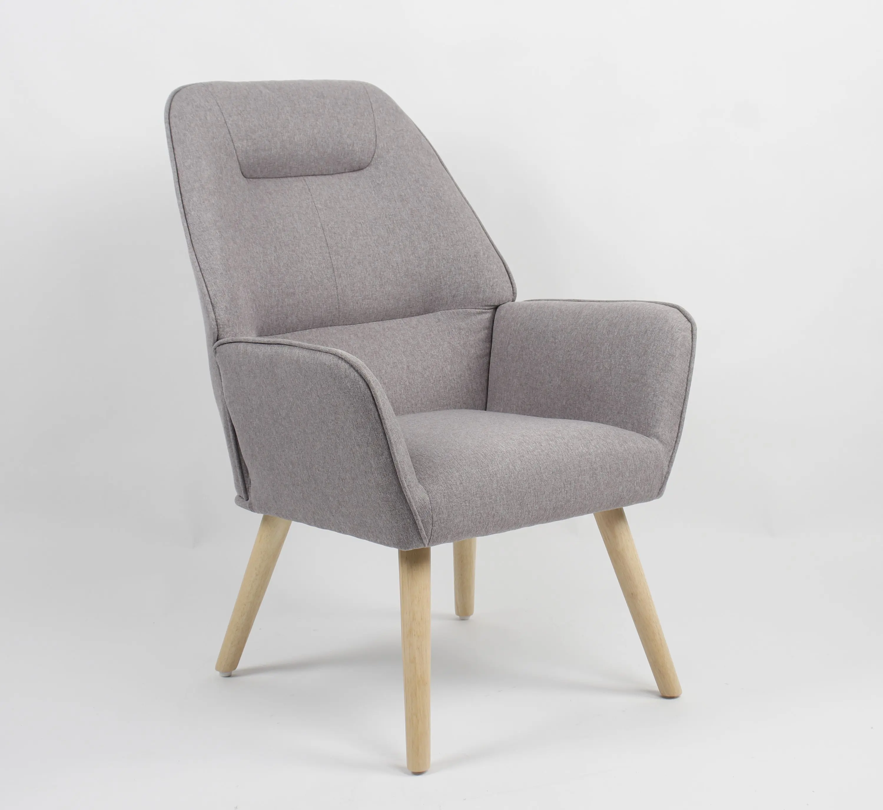 Изображение товара Кресло Stool group Стерн 63x93x68 см ткань цвет серый