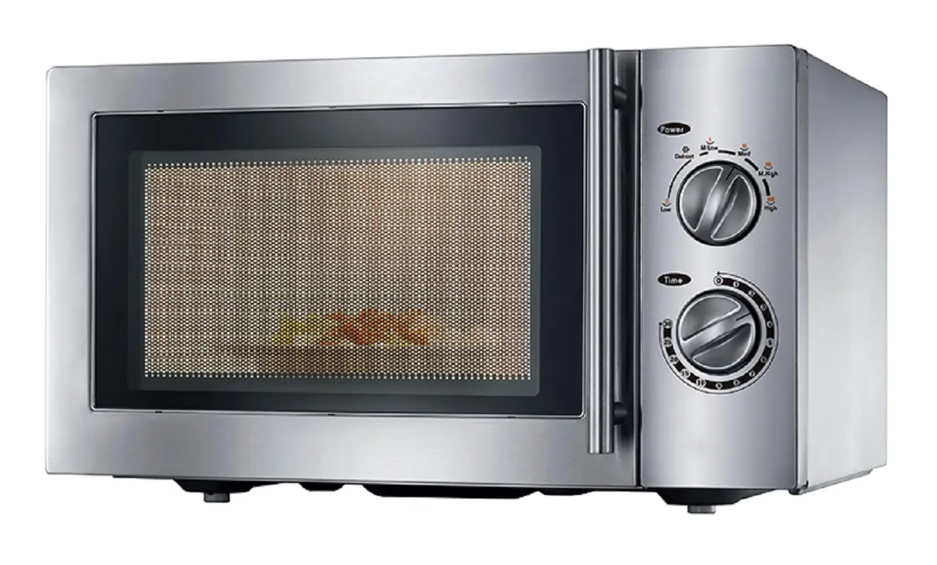 Изображение товара Отдельностоящая микроволновая печь Viatto P90D23SL-YR 23 л 49x29x40 см цвет серебристый