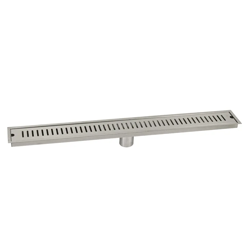 Изображение товара Душевой трап Санакс 80x10 см из нержавеющей стали с гидрозатвором