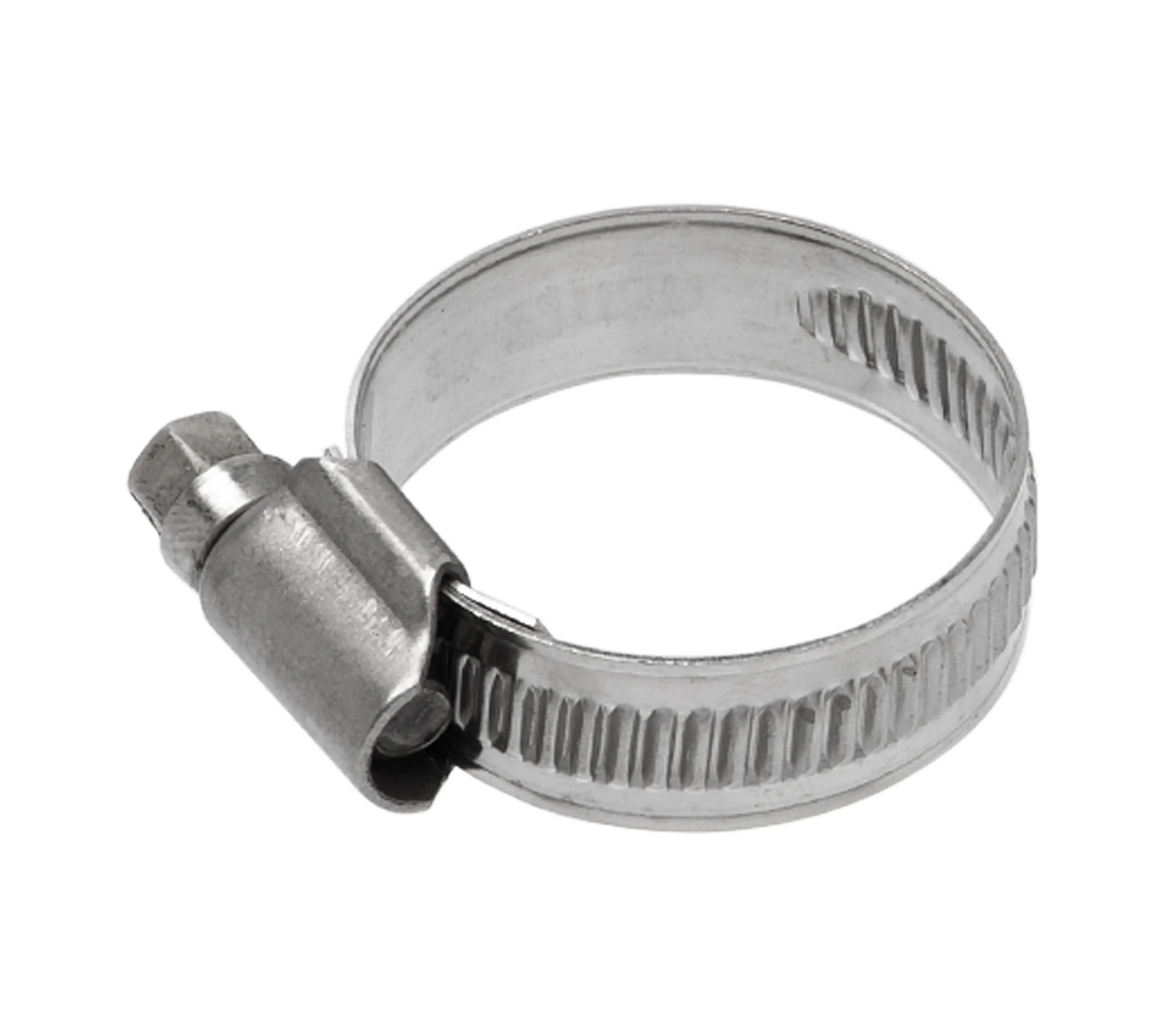 Изображение товара Хомут для труб Krepfield 10-16/9 мм 20 шт. монтажный из нержавеющей стали Германия