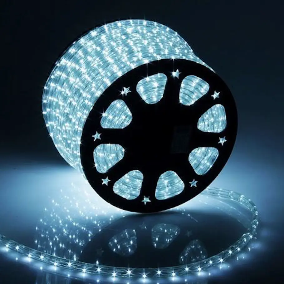 Изображение товара Электрогирлянда универсальная China dans dd1905 white 1 м 36 ламп холодный белый (голубой) 1 режим работы