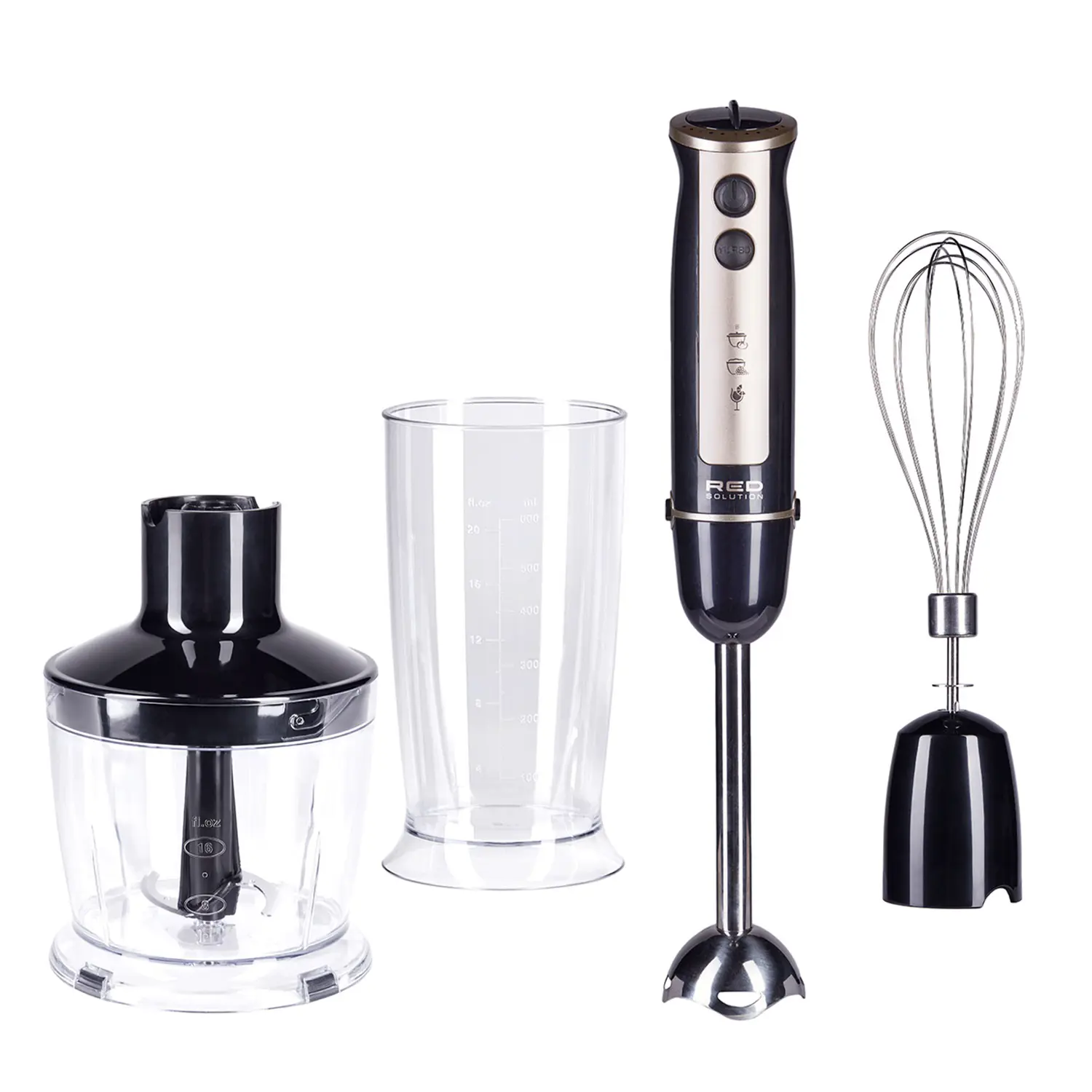 Изображение товара Погружной блендер RED solution RHB-2948, мощность 1200 Вт, черный
