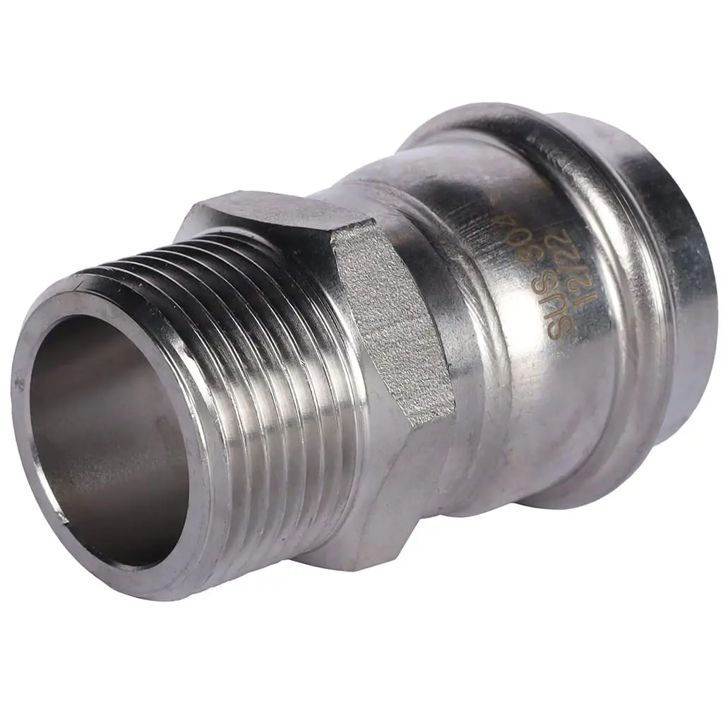 Изображение товара Муфта переходная Rommer 1"x35 мм ВПр-НР нержавеющая сталь