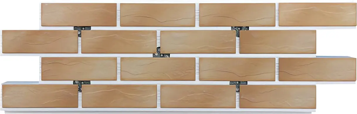 Изображение товара Термопанель рядовая Brick House МОССТРОЙ-31 118x41x5 см бежевый для фасада и стен