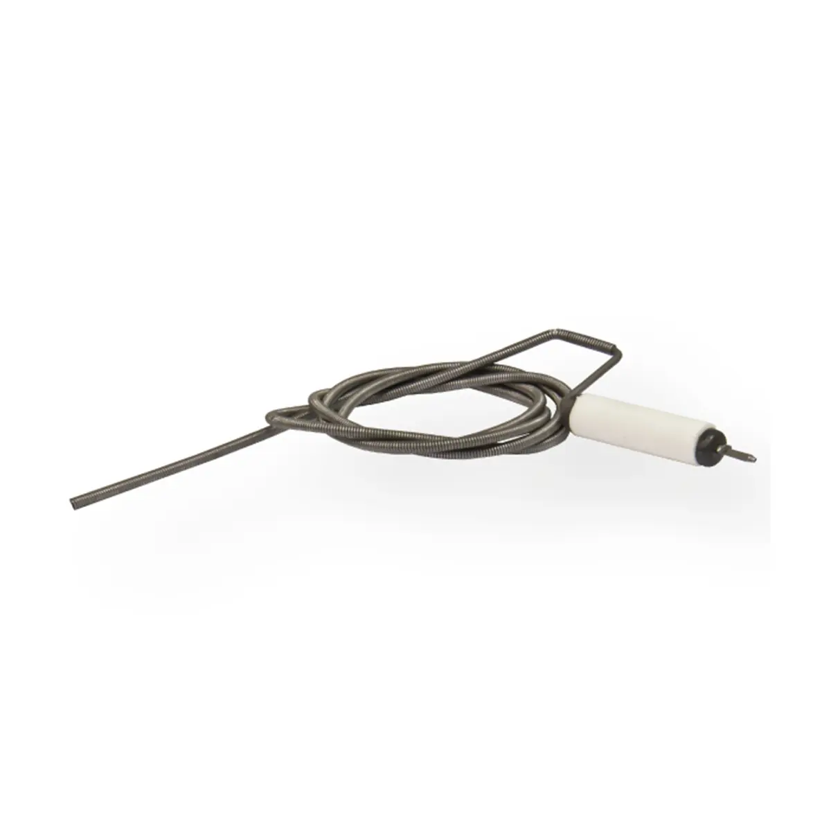 Изображение товара Сантехнический трос Ø9 мм 10 м для прочистки канализации комплект с ручкой