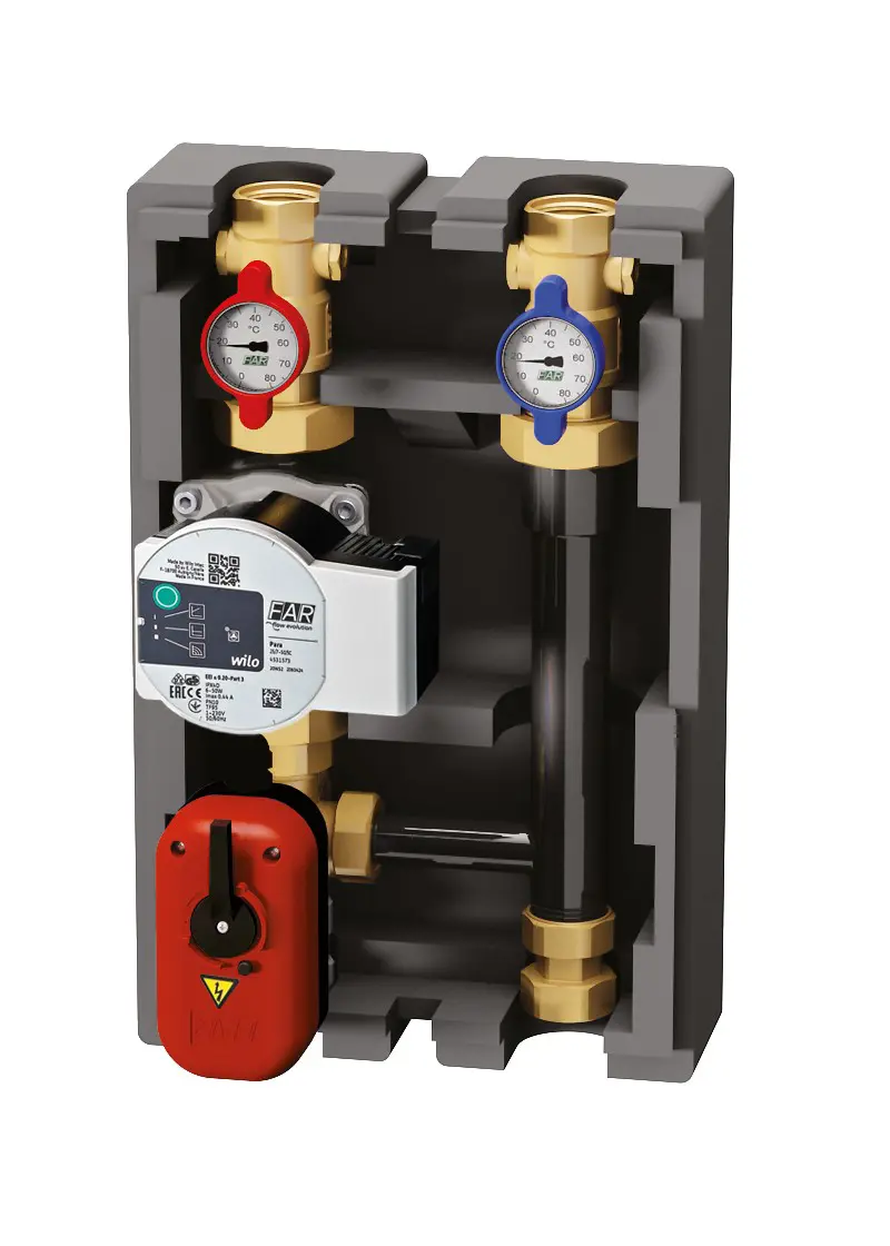 Изображение товара Насосная установка Far 1 с краном без насоса автоматическая регулировка температуры