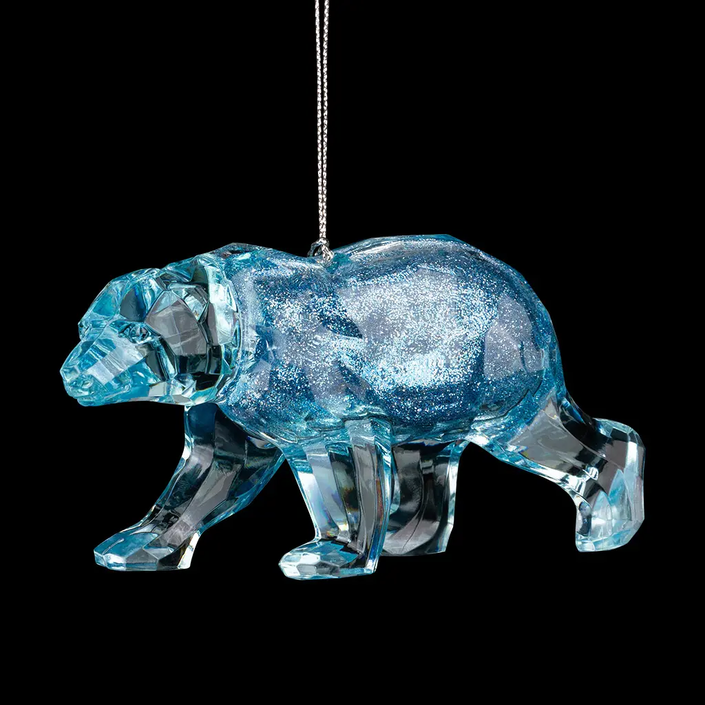 Изображение товара Елочная игрушка Медведь полярный Erichkrause decor 58909 58 см х 26 см синий