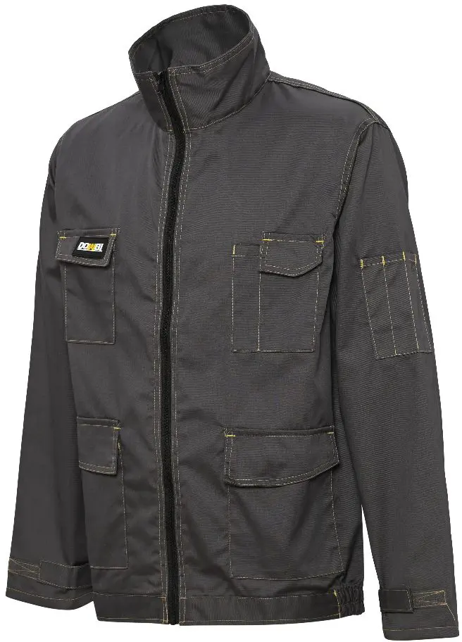 Изображение товара Куртка рабочая Dowell BASIC цвет темно-серый размер XXL/58 рост 194-200 мм