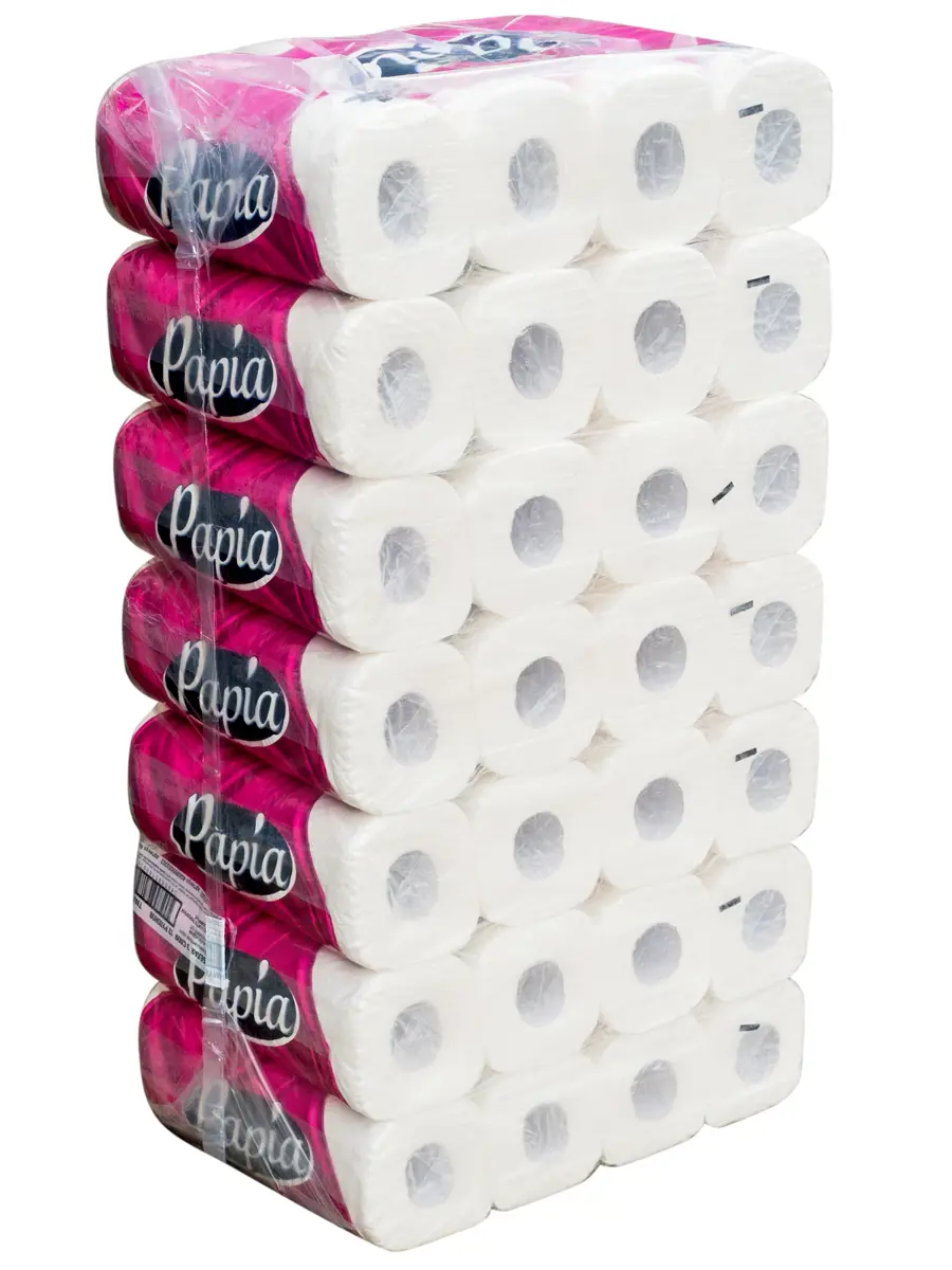 Изображение товара Туалетная бумага Hayat Papia 3-слойная 12 рулонов