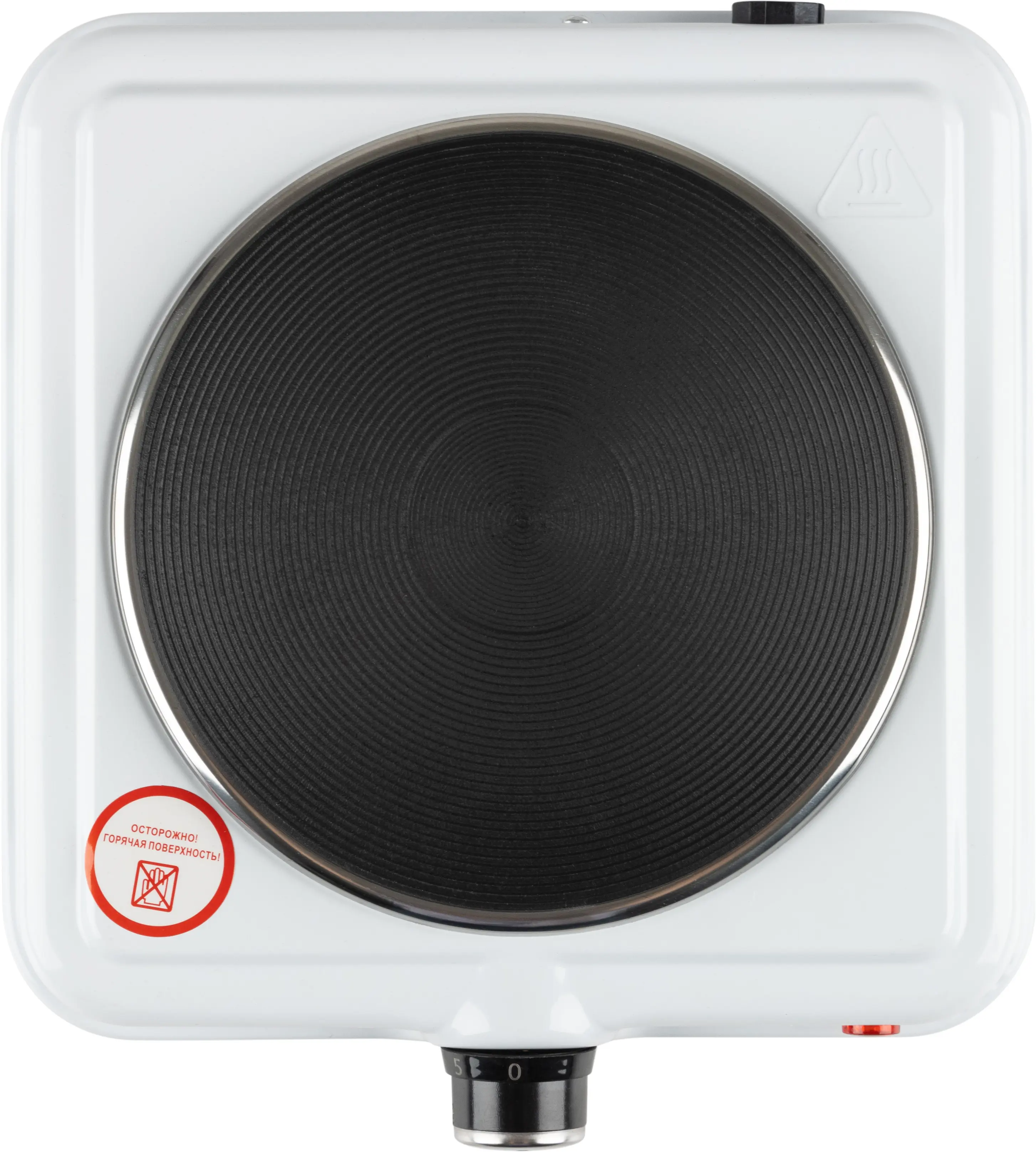 Изображение товара Электрическая настольная плита Homestar HS-1108 21.1 см 1 конфорка цвет белый