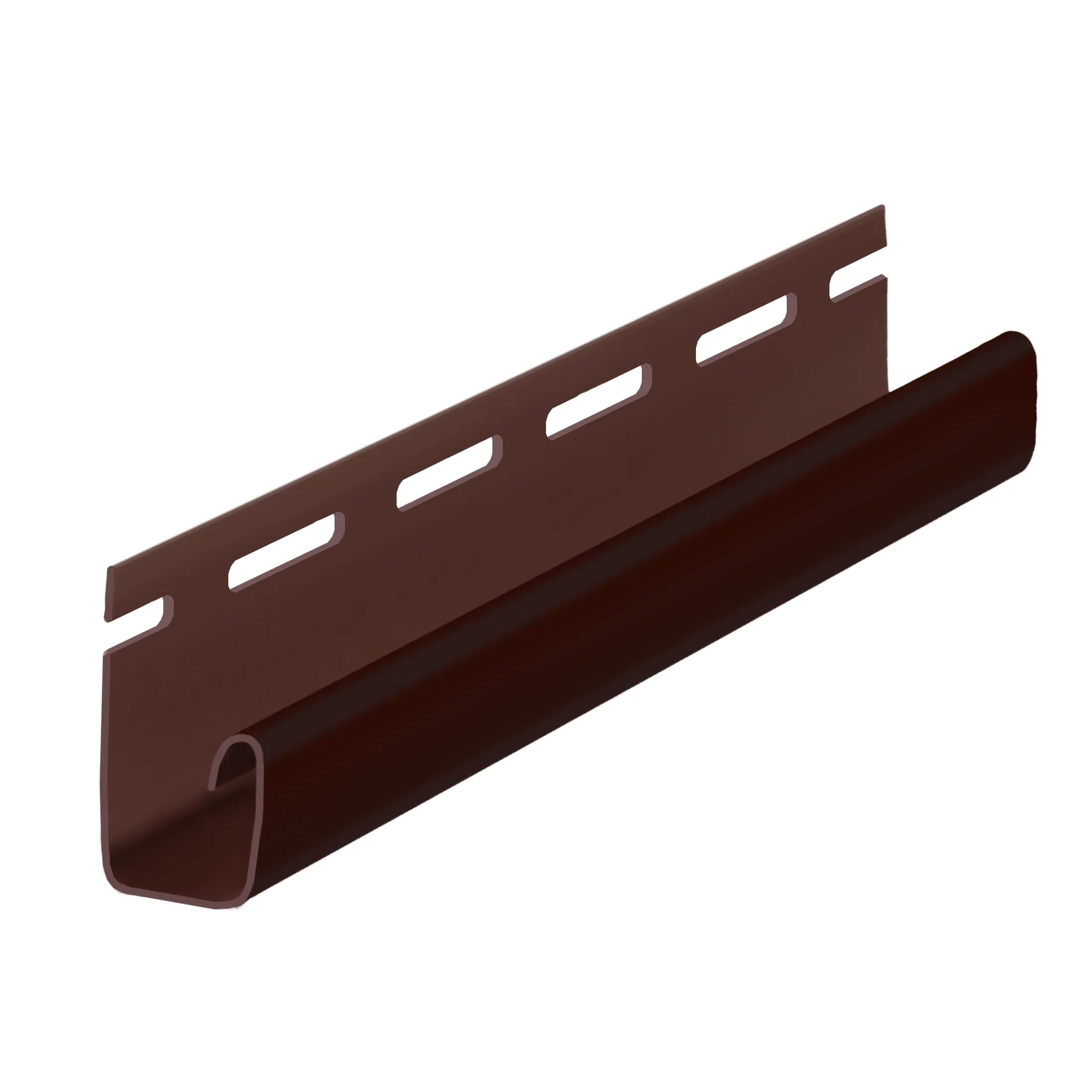 Изображение товара Профиль J-образный для фасадных панелей Fineber 3 м цвет коричневый