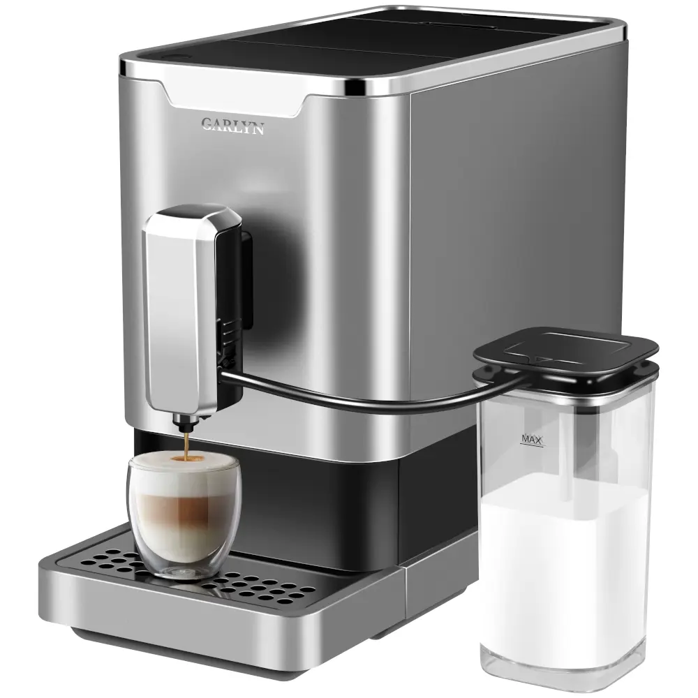 Изображение товара Электрическая кофемашина Garlyn L1000 18x39.5x31.5 цвет металлик