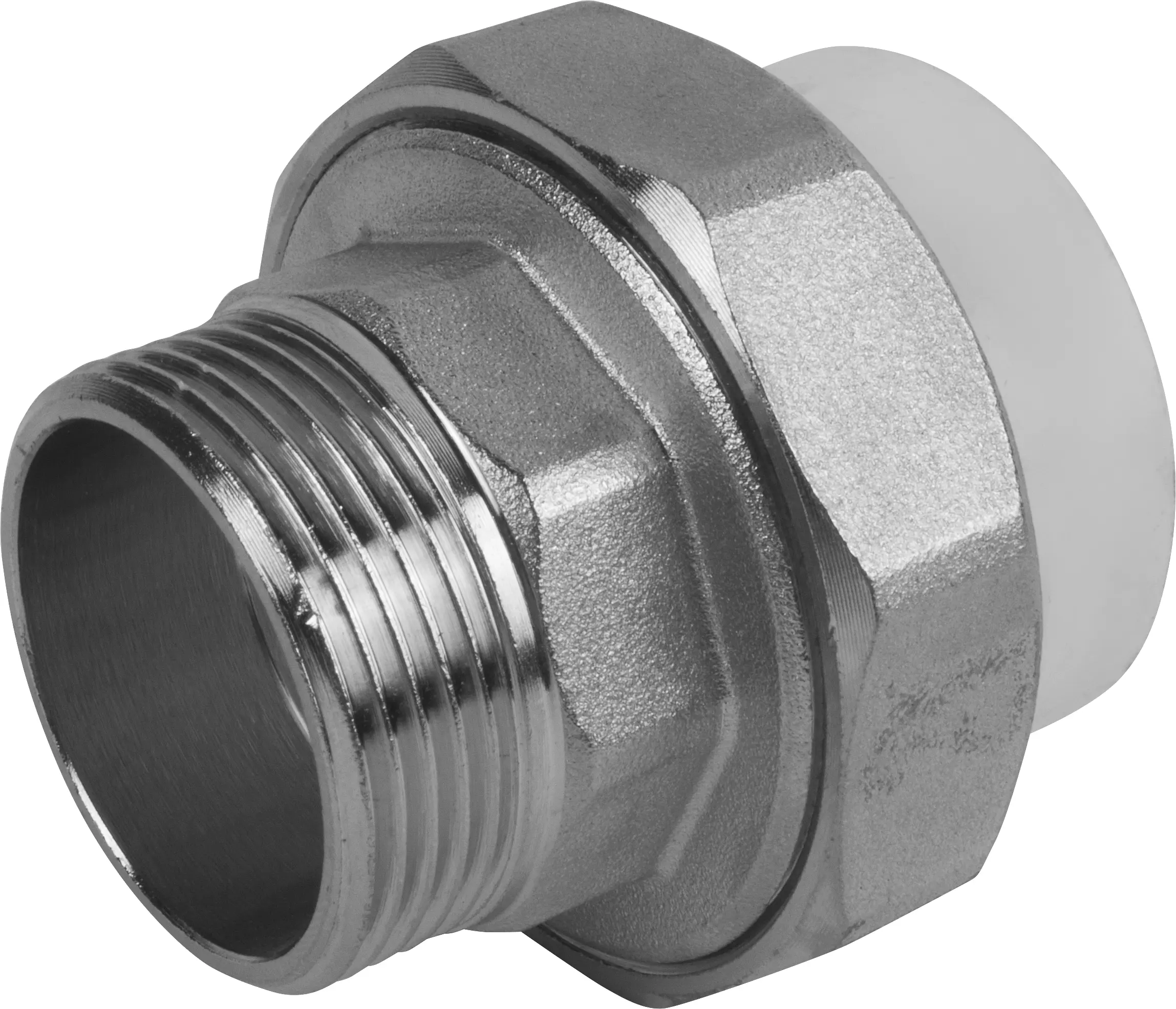 Изображение товара Муфта комбинированная РВК 1 1/4"x40 мм из полипропилена для водоснабжения