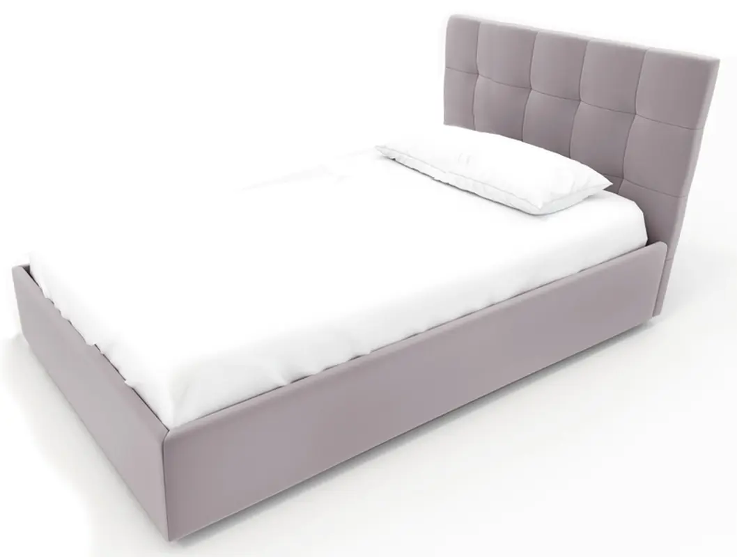 Изображение товара Кровать Costa Ребекка 100x190 см ДСП цвет сиреневый