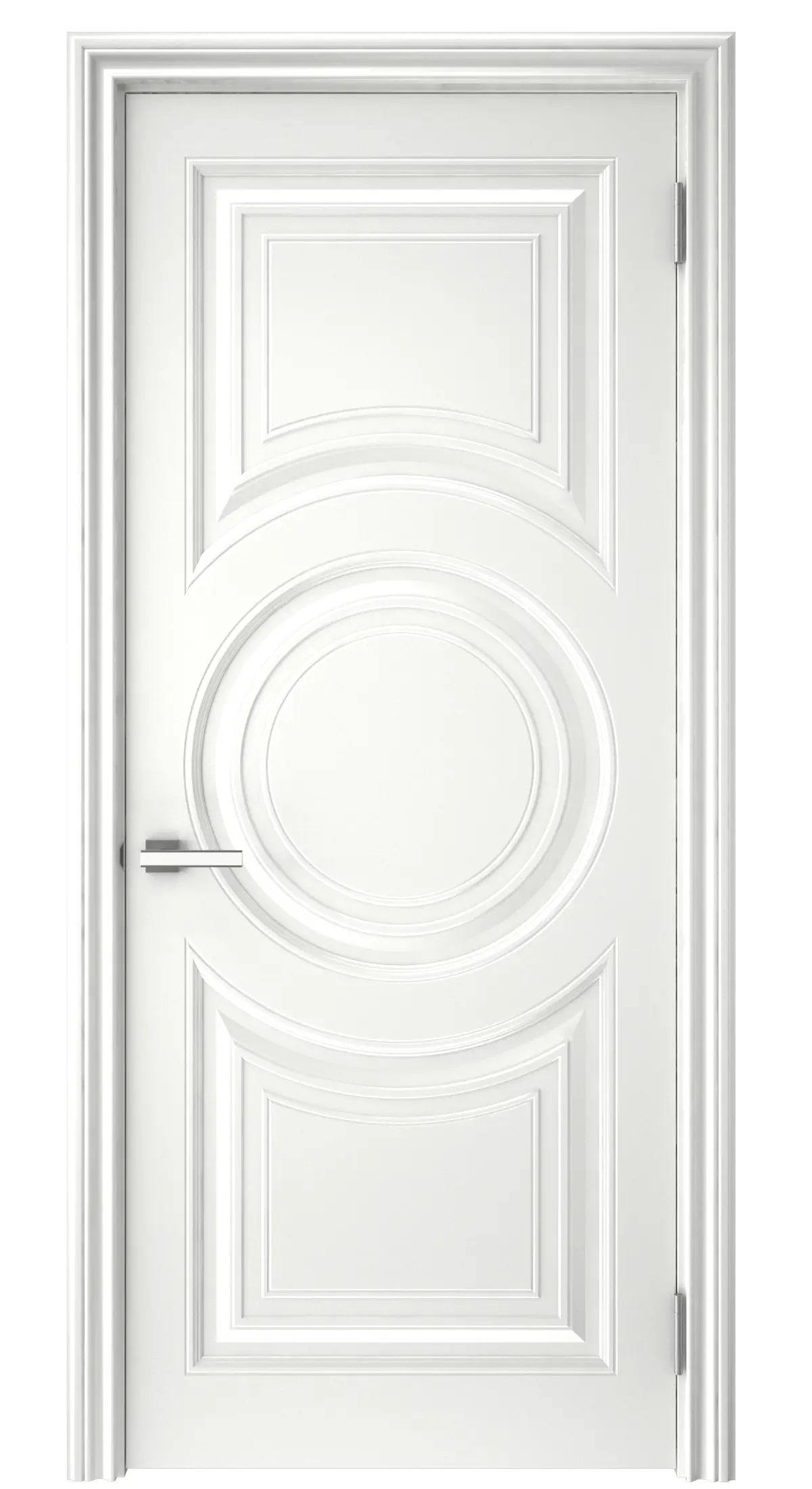 Изображение товара Межкомнатная глухая дверь Ларго 4 40x200 см с эмалью белая влагостойкая