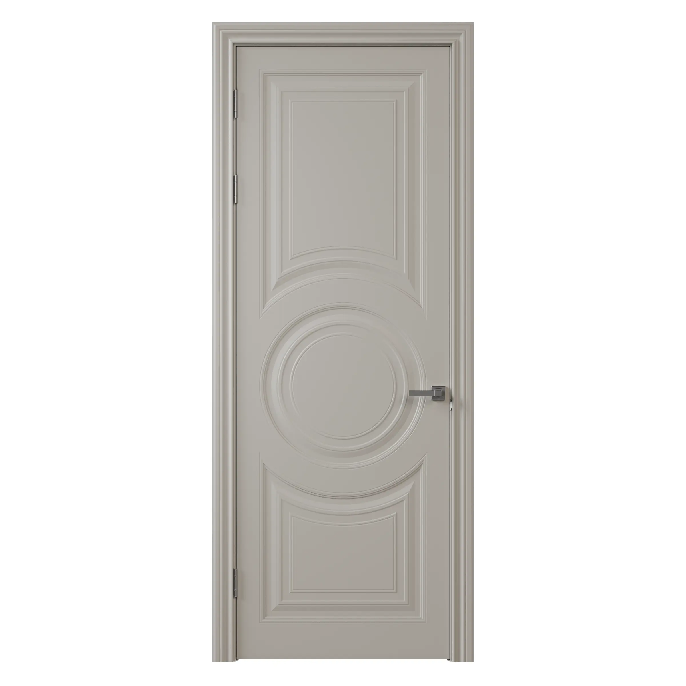 Изображение товара Дверь межкомнатная глухая Ларго 4 90x220 см эмаль тепло-серый