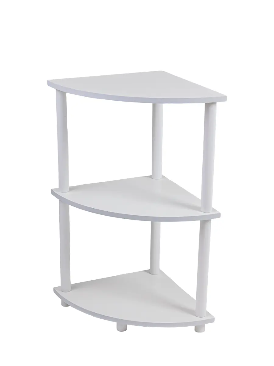 Изображение товара Стеллаж с полками Gastrorag 40x77x40 см ЛДСП белый универсальный мебельный элемент