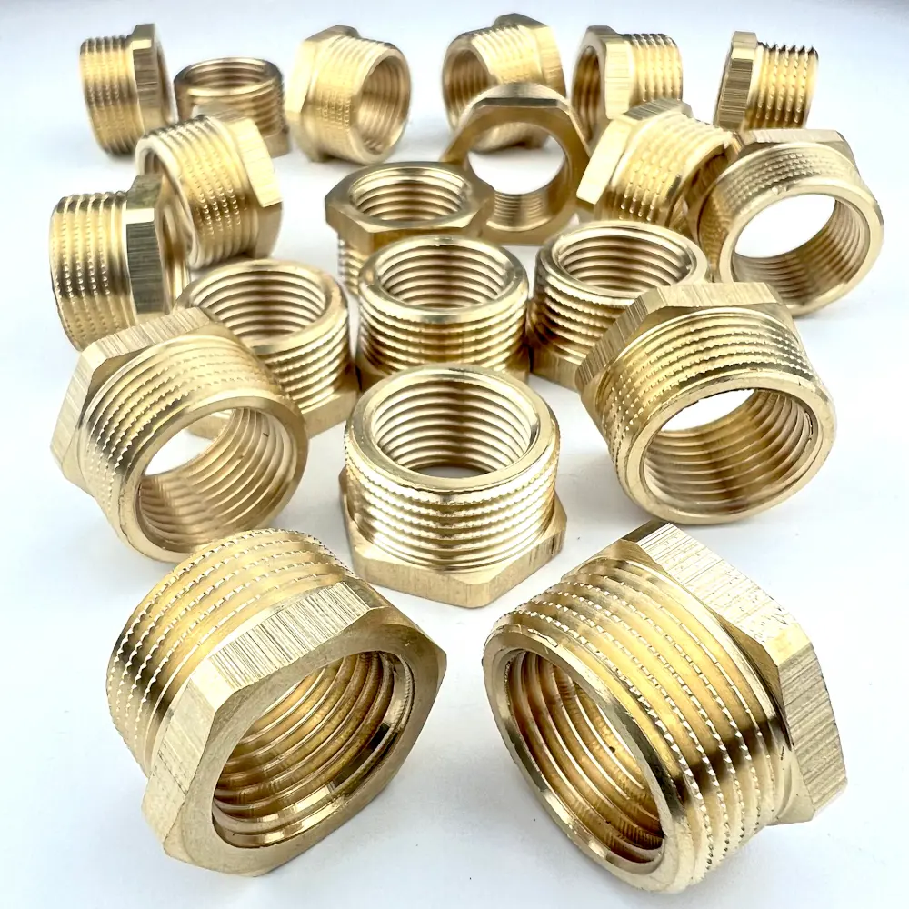 Изображение товара Футорка латунная 3/4x1/2 ВР-НР, резьбовая, для водопровода, 20 шт