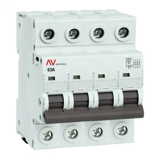 Изображение товара Выключатель нагрузки EKF Averes AV 4P N 63 А