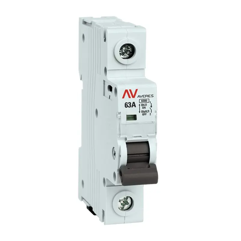 Изображение товара Выключатель нагрузки EKF Averes AV 1P N 63 А C63 6 кА