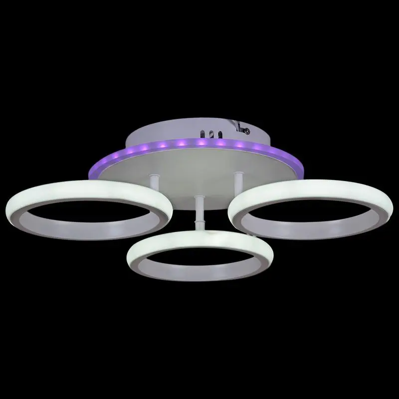 Изображение товара Люстра потолочная светодиодная Reluce 05855-0.3-03 10 м² регулируемый белый свет цвет белый