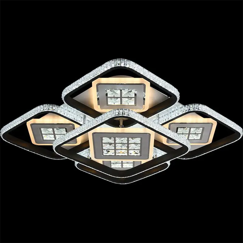 Изображение товара Люстра потолочная светодиодная Reluce 07050-0.3-05b 54 м² регулируемый белый свет цвет белый