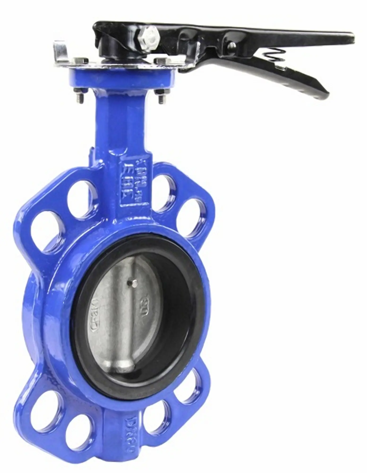 Изображение товара Затвор дисковый поворотный DN.ru WCB-316L-NBR Ду50 Ру16 с рычагом