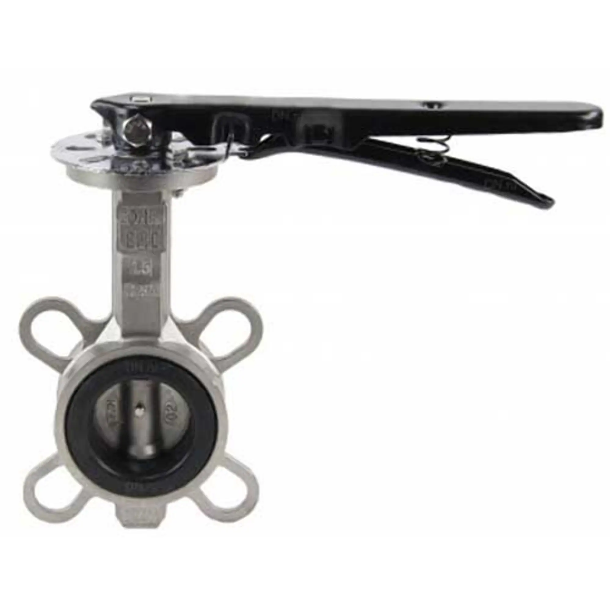 Изображение товара Затвор дисковый поворотный DN.ru Ду65 Ру16 нержавеющая сталь VITON Россия