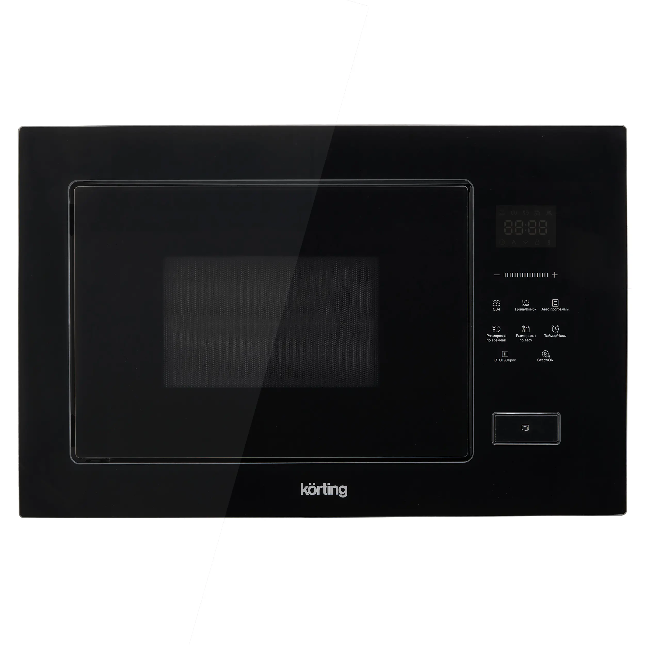 Изображение товара Встраиваемая микроволновая печь Korting KMI 827 GN 26 л черный с грилем и сенсорным управлением