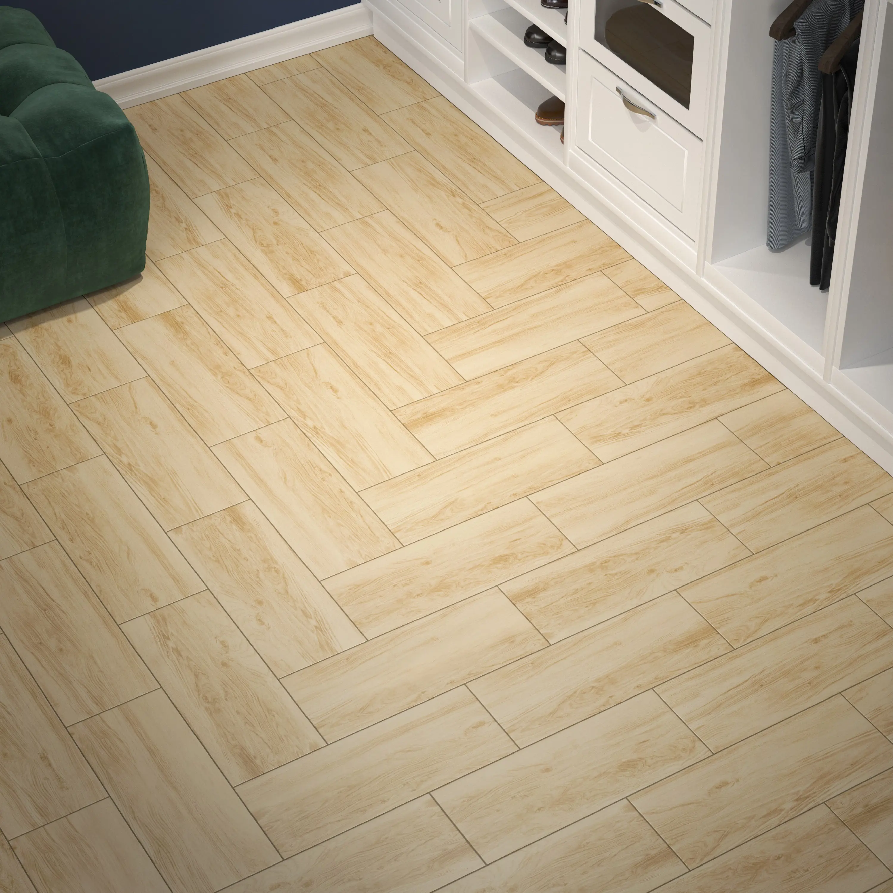 Изображение товара Глазурованный керамогранит Kerama Marazzi Эпос 20.1x50.2 см бежевый матовый