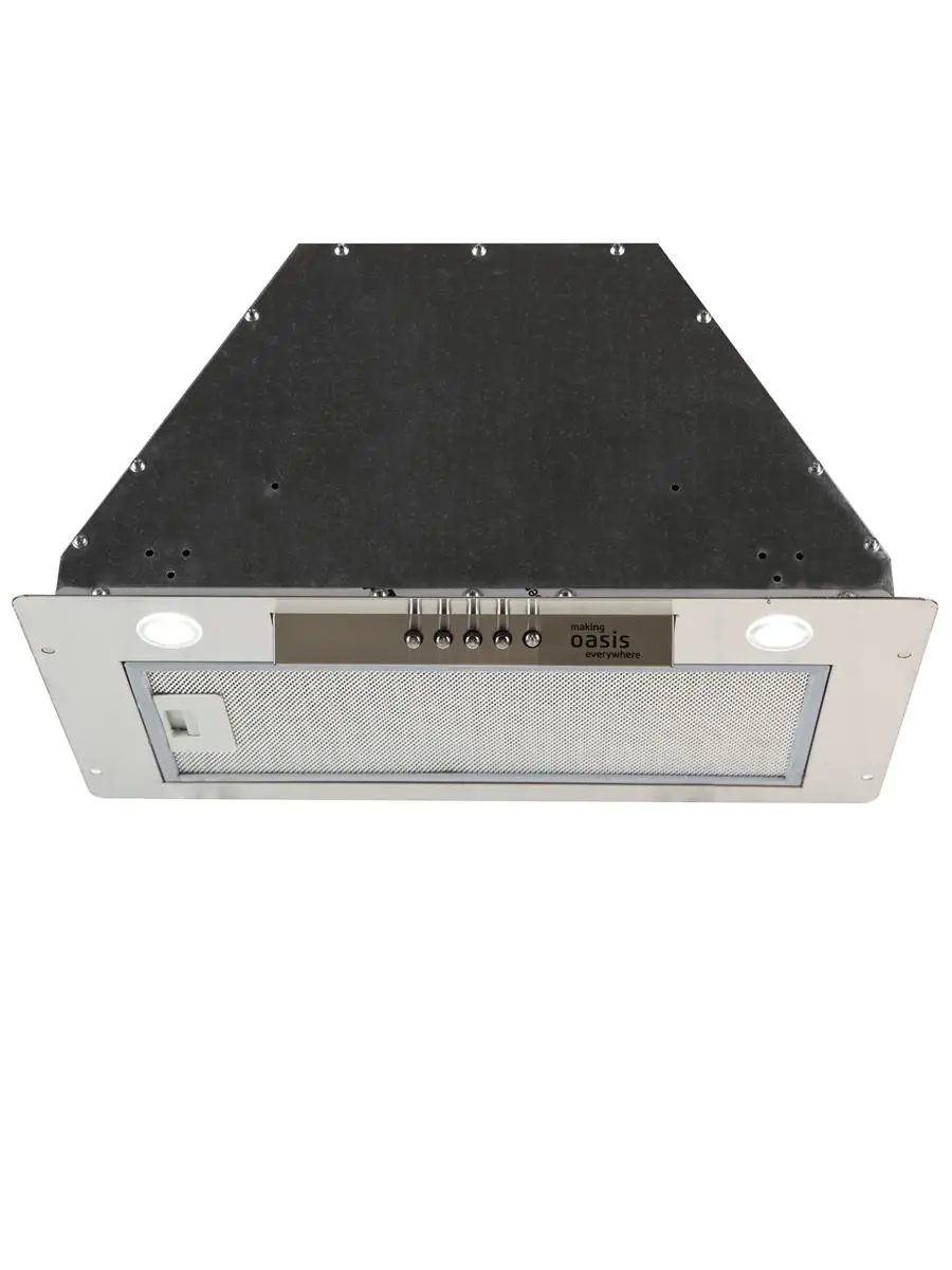 Изображение товара Встраиваемая вытяжка Oasis UM-50S 49.5 см цвет серый
