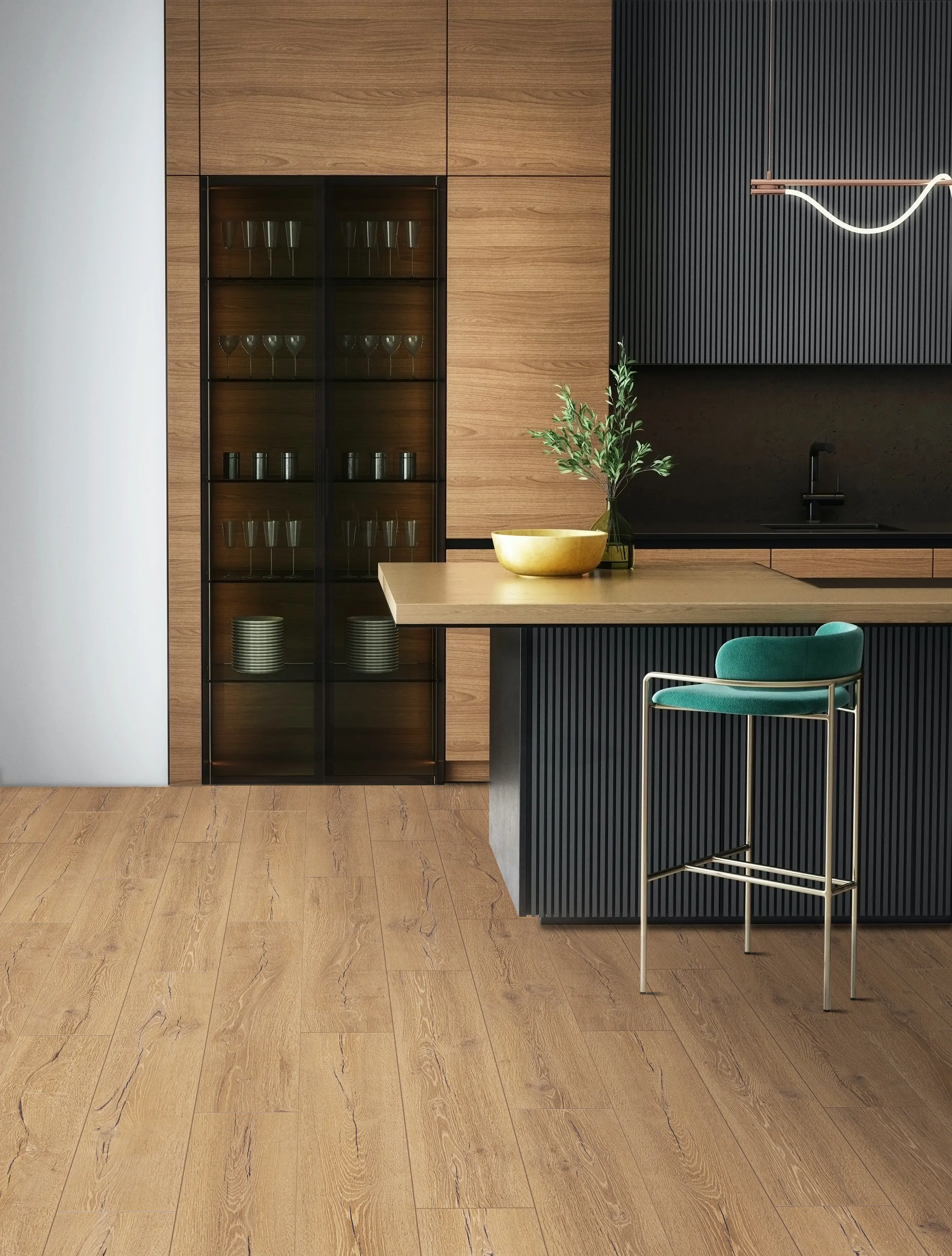 Изображение товара Ламинат Yildiz Stilo Stockholm 33 класс 8 мм с фаской 2.324 м², цена за упаковку