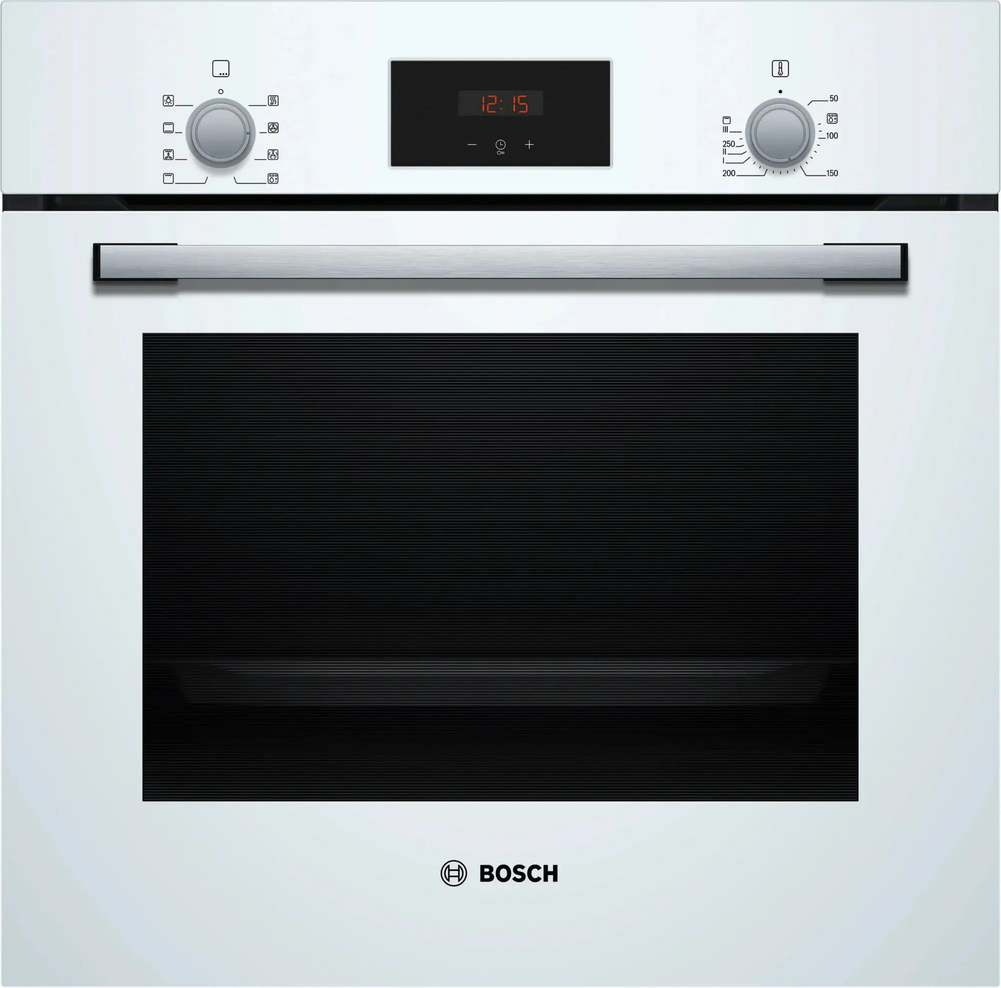 Изображение товара Электрический встраиваемый духовой шкаф Bosch HI3B30 59.4x59.5x54.8 см цвет белый