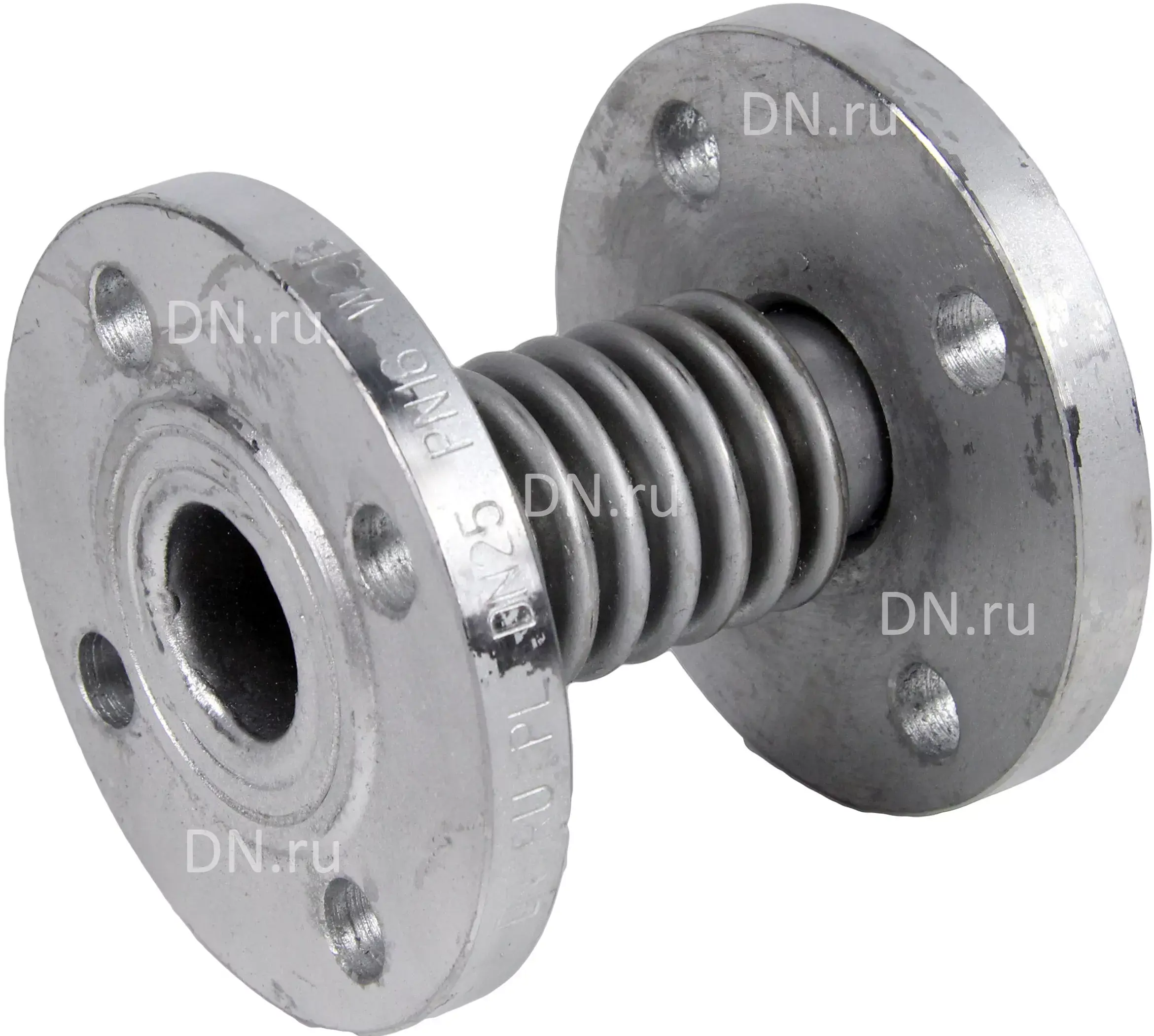 Изображение товара Компенсатор гидроударов сильфонный осевой DN.ru Ду32 Ру16 D140-01103