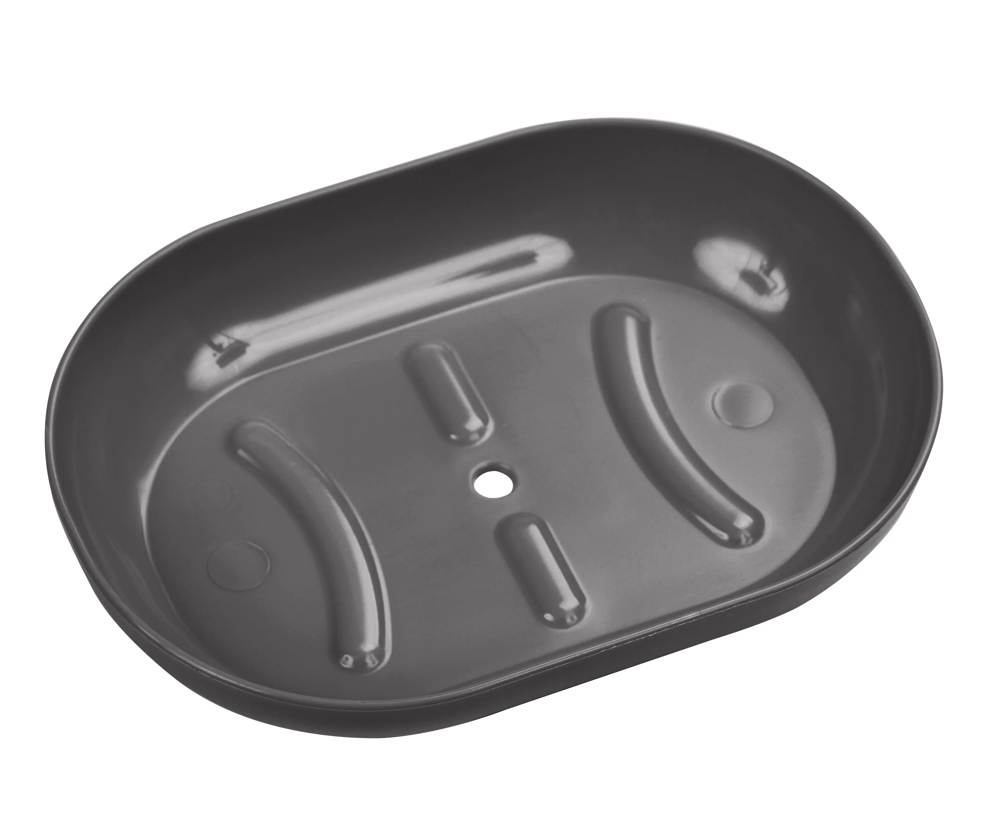 Изображение товара Мыльница Berossi Aqua пластик цвет базальт