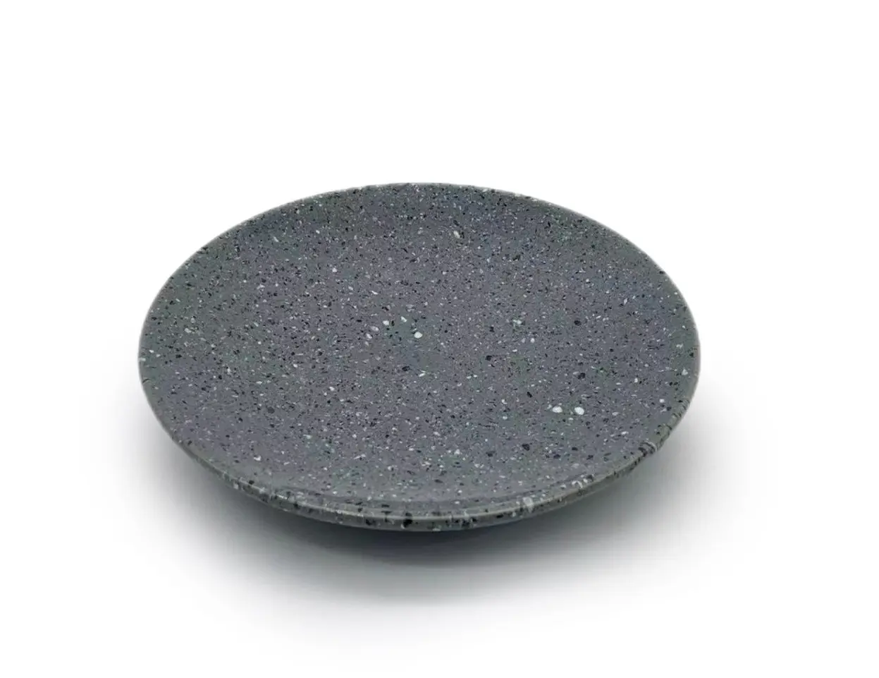 Изображение товара Мыльница Primanova Grey DR-81211 керамика серый глянцевый компактная