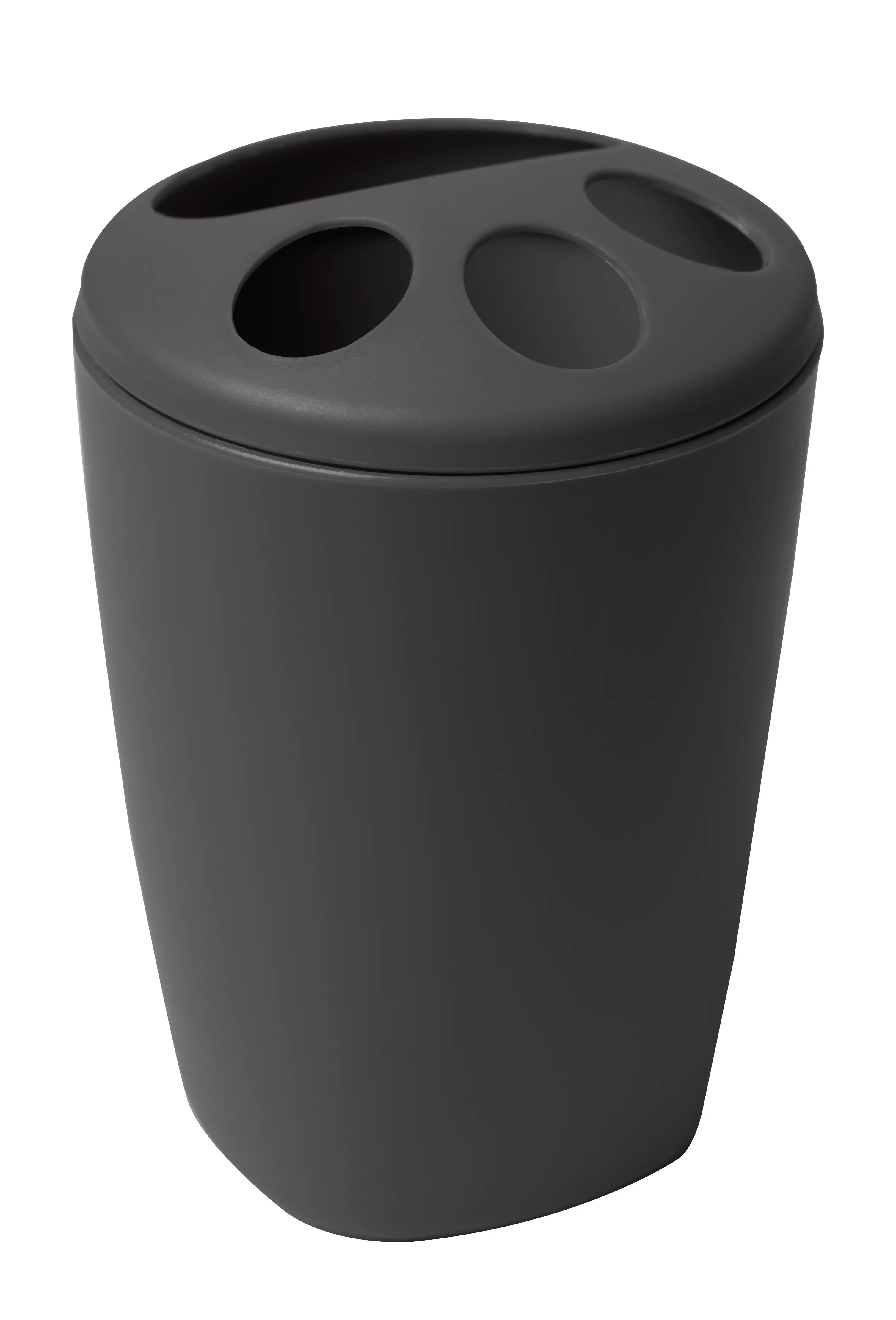 Изображение товара Стакан для зубных щеток Berossi Aqua базальт пластиковый глянцевый 7.96x11.91 см